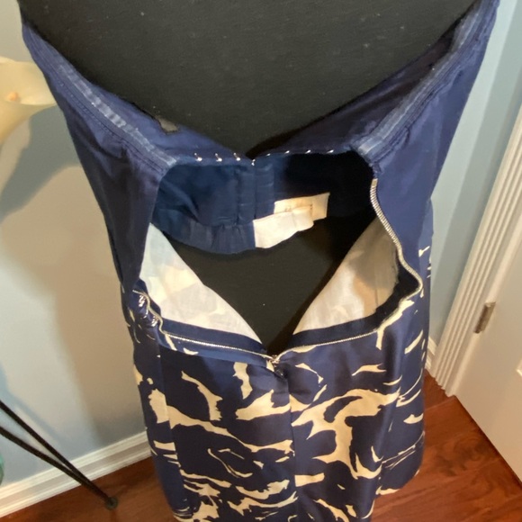 J Crew Strapless Silk Dress Size 8 - Picture 5 of 7